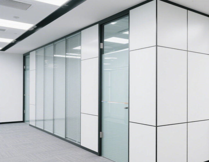 Aluminum honeycomb board wall