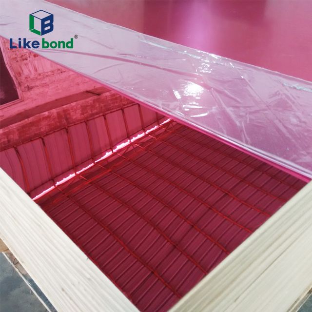 Red Acrylic Mirror Sheet Adhesive 4x8​
