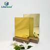 Back Coating Light Gold Mirrored Acrylic Mirrors