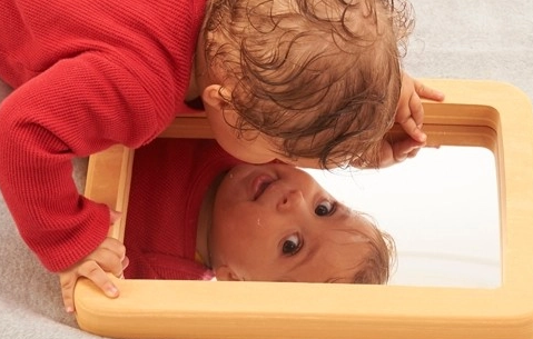 Safe Acrylic Children's Toy Mirror