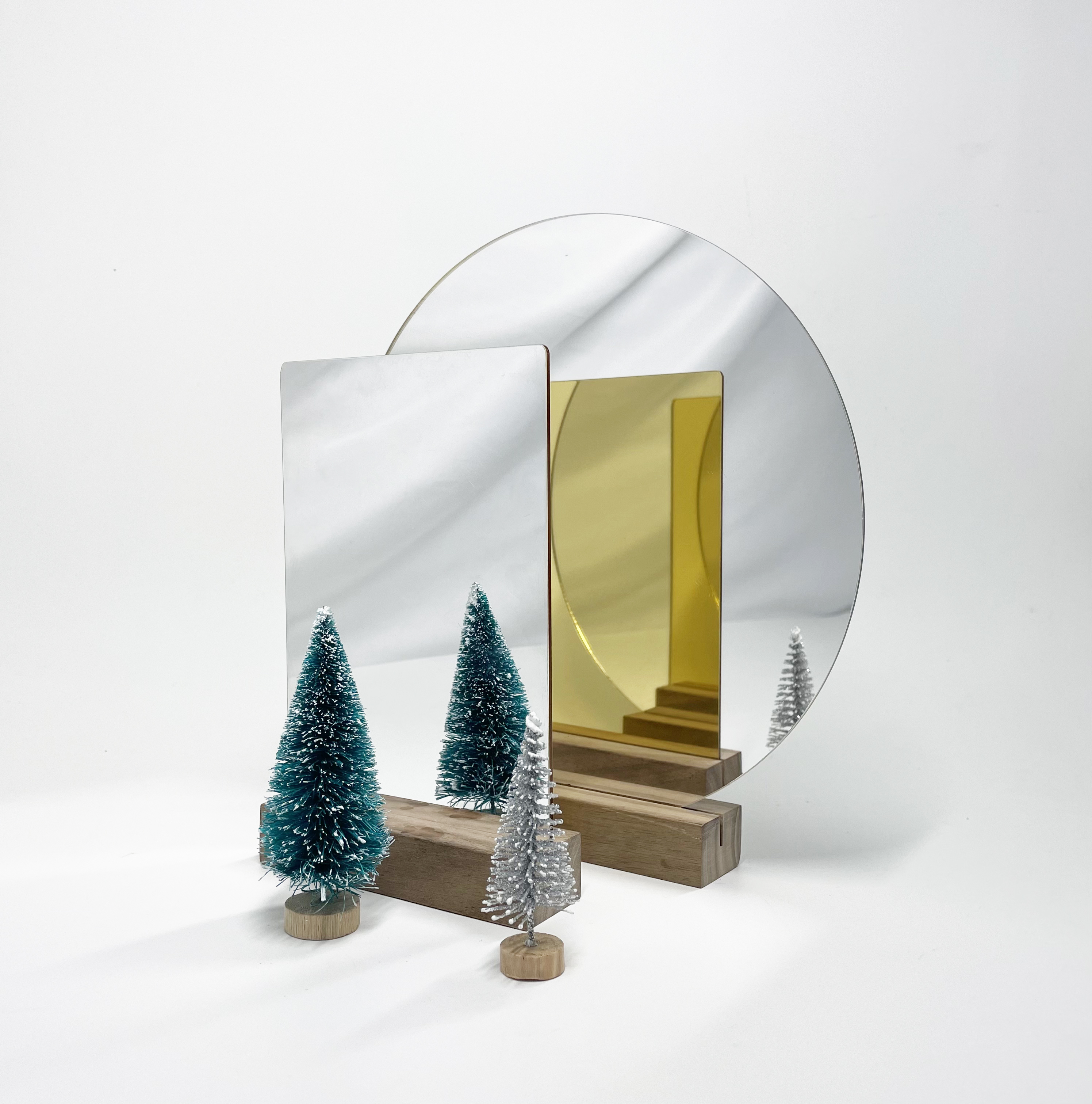 double-sided acrylic mirror