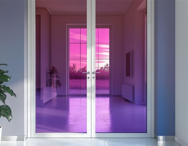purple mirror acrylic sheet