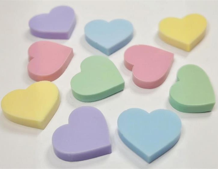 color pastel sheet decoration