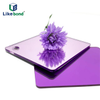 Purple Perspex Mirrored Acrylic Mirrors