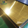 Back Coating Light Gold Mirrored Acrylic Mirrors