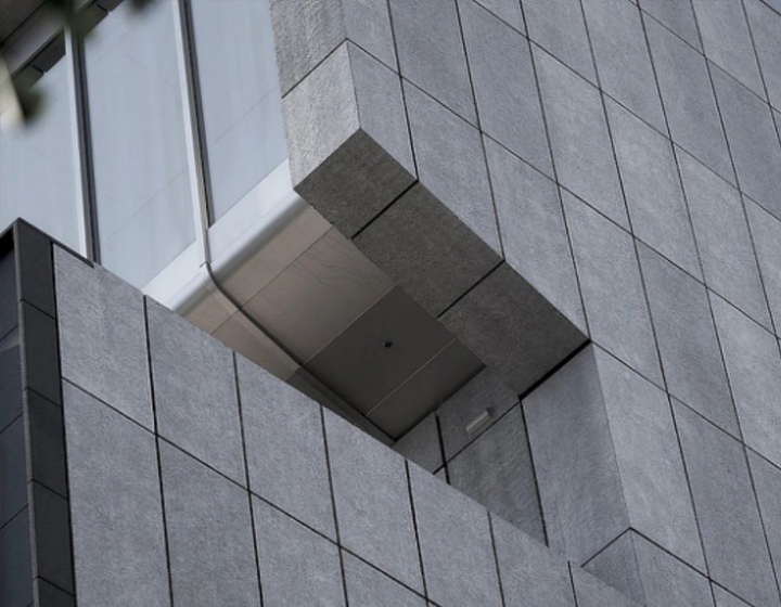 Aluminum 3D panel exterior wal