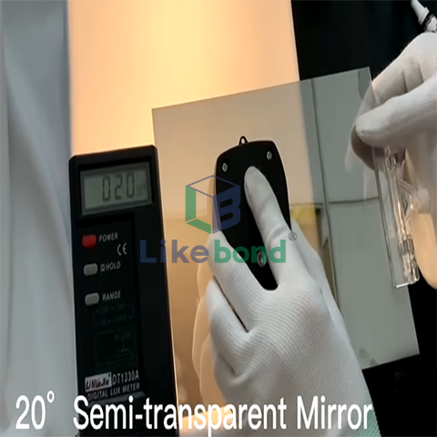 20&deg;Acrylic Two-Way Mirror