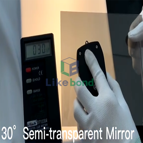 30&deg;Acrylic Two-Way Mirror