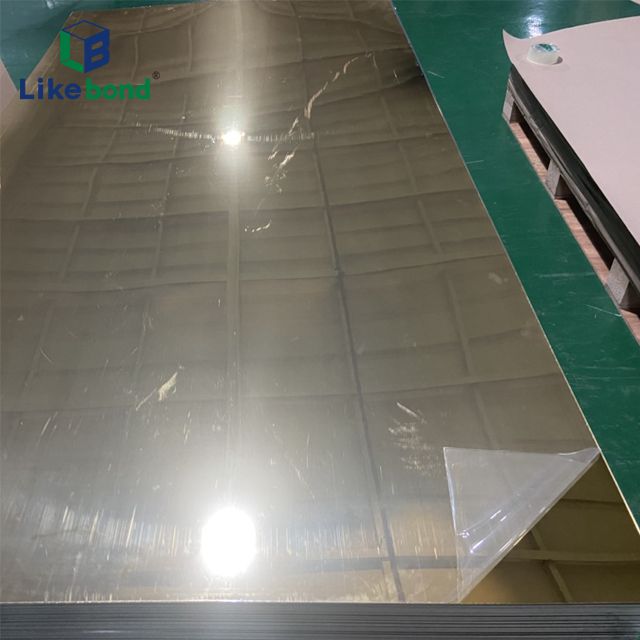 Gold Perspex Acrylic Mirror Adhesive