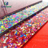 Golden Glitter Flash acrylic sheet