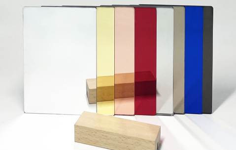 colored acrylic mirror