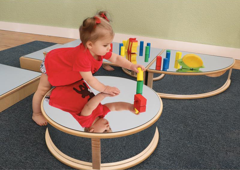 Acrylic child mirror