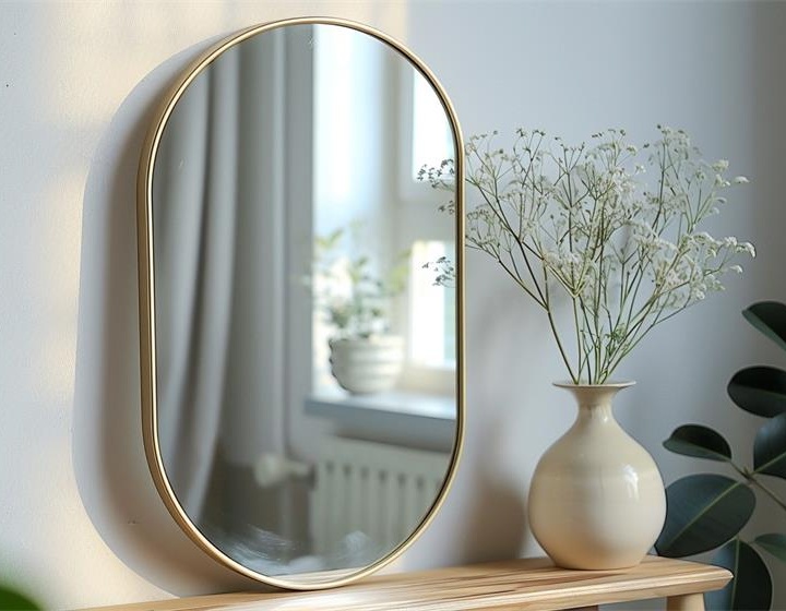 Acrylic double side mirror