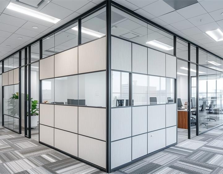 Aluminum honeycomb board wall