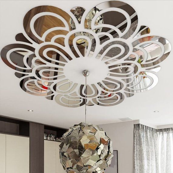 Acrylic Mirror Ceiling Decoration