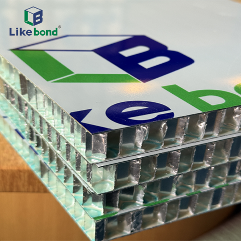 aluminum honeycomb panel cross section