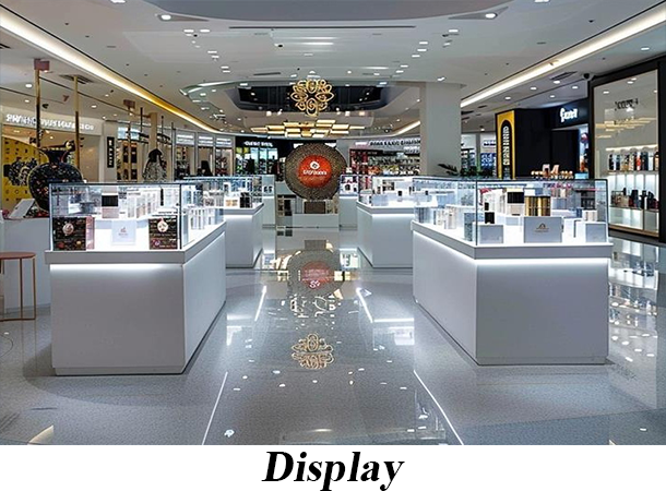 Acrylic sheet display