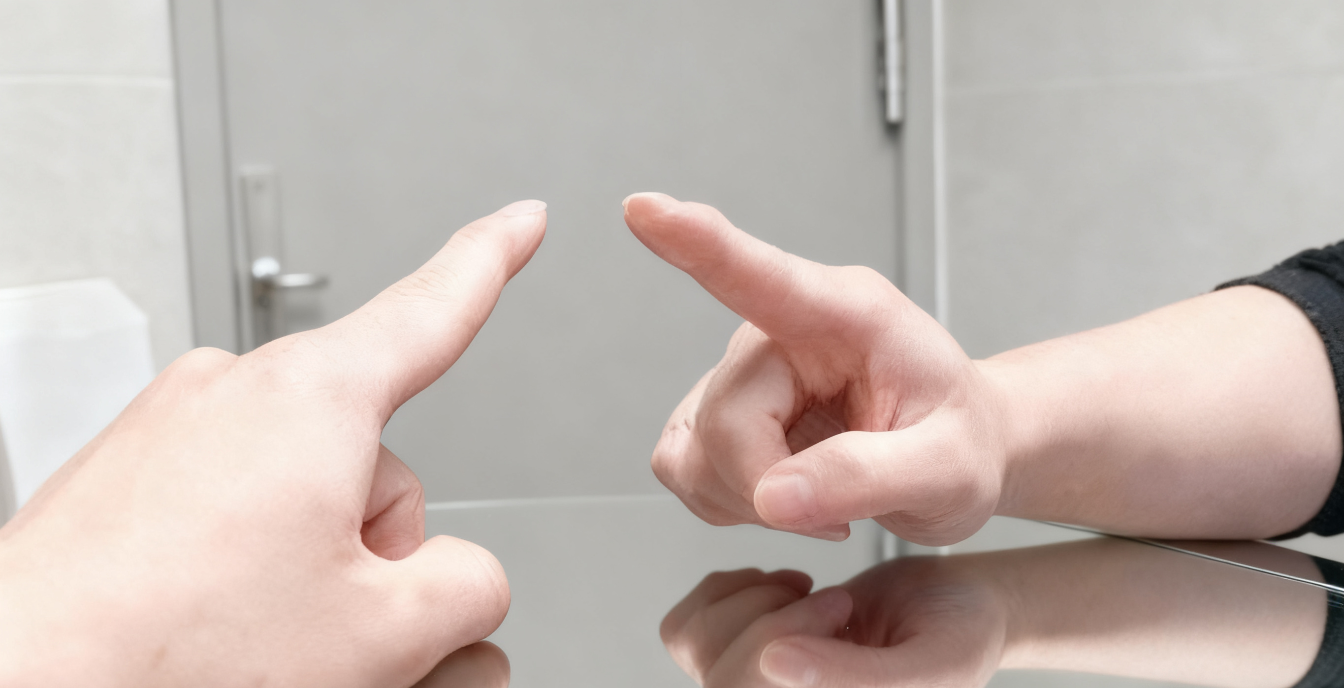 two way mirror check