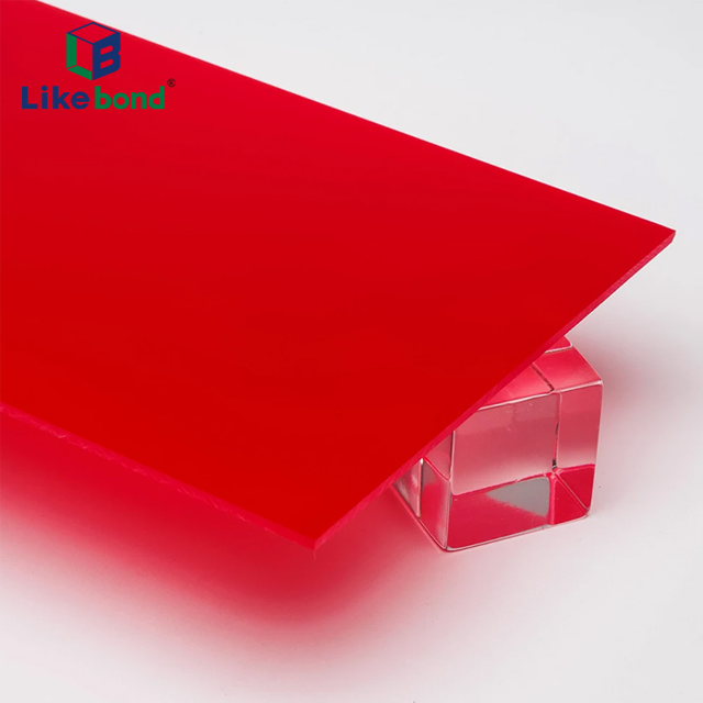custom colored acrylic sheets