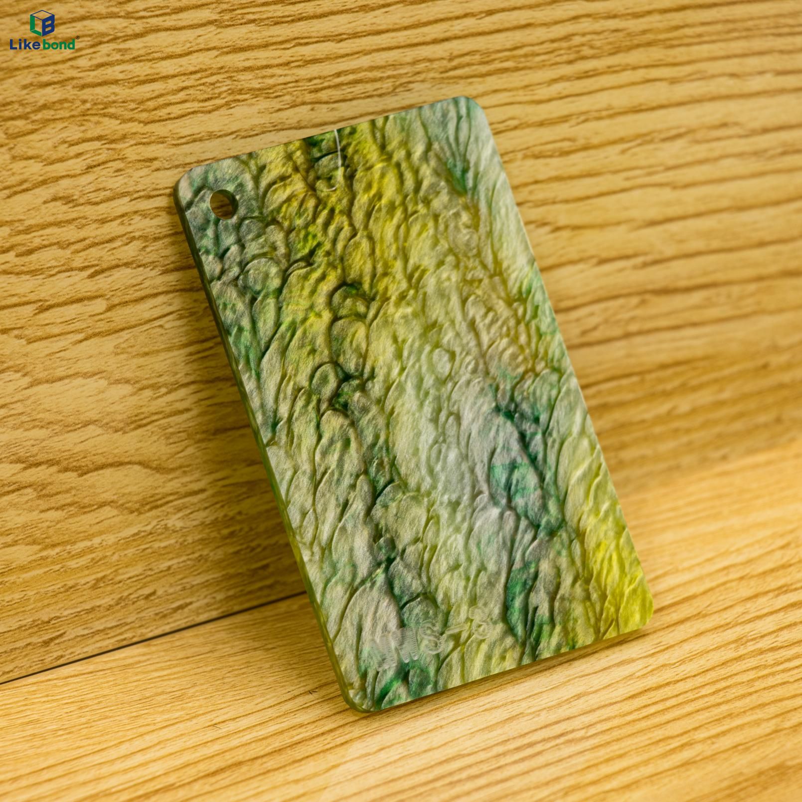 Acrylic Dual-Color Python Texture Art Panel | Likebond