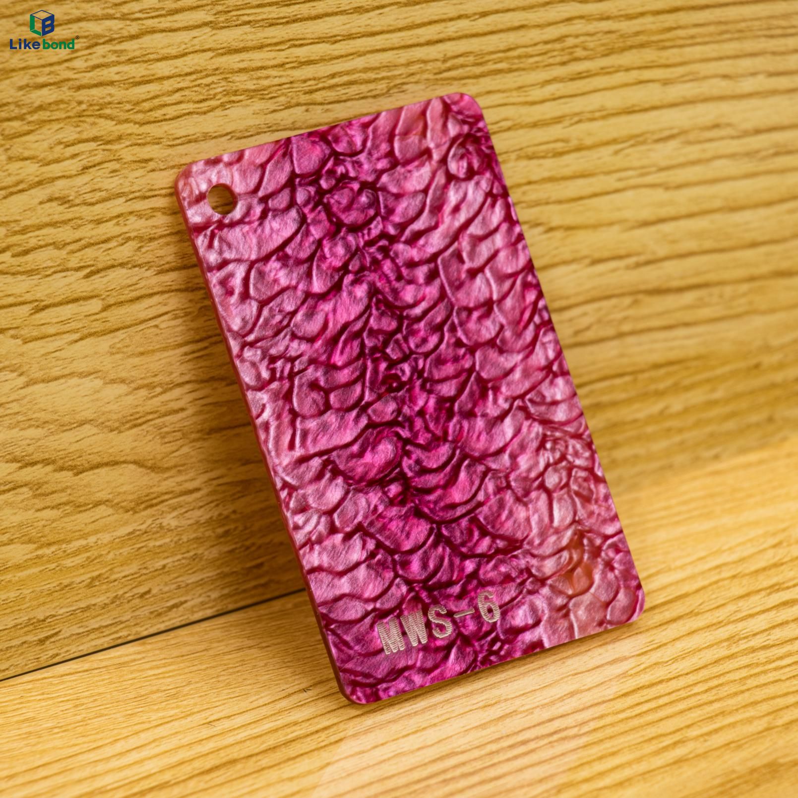 Acrylic Dual-Color Python Texture Art Panel | Likebond