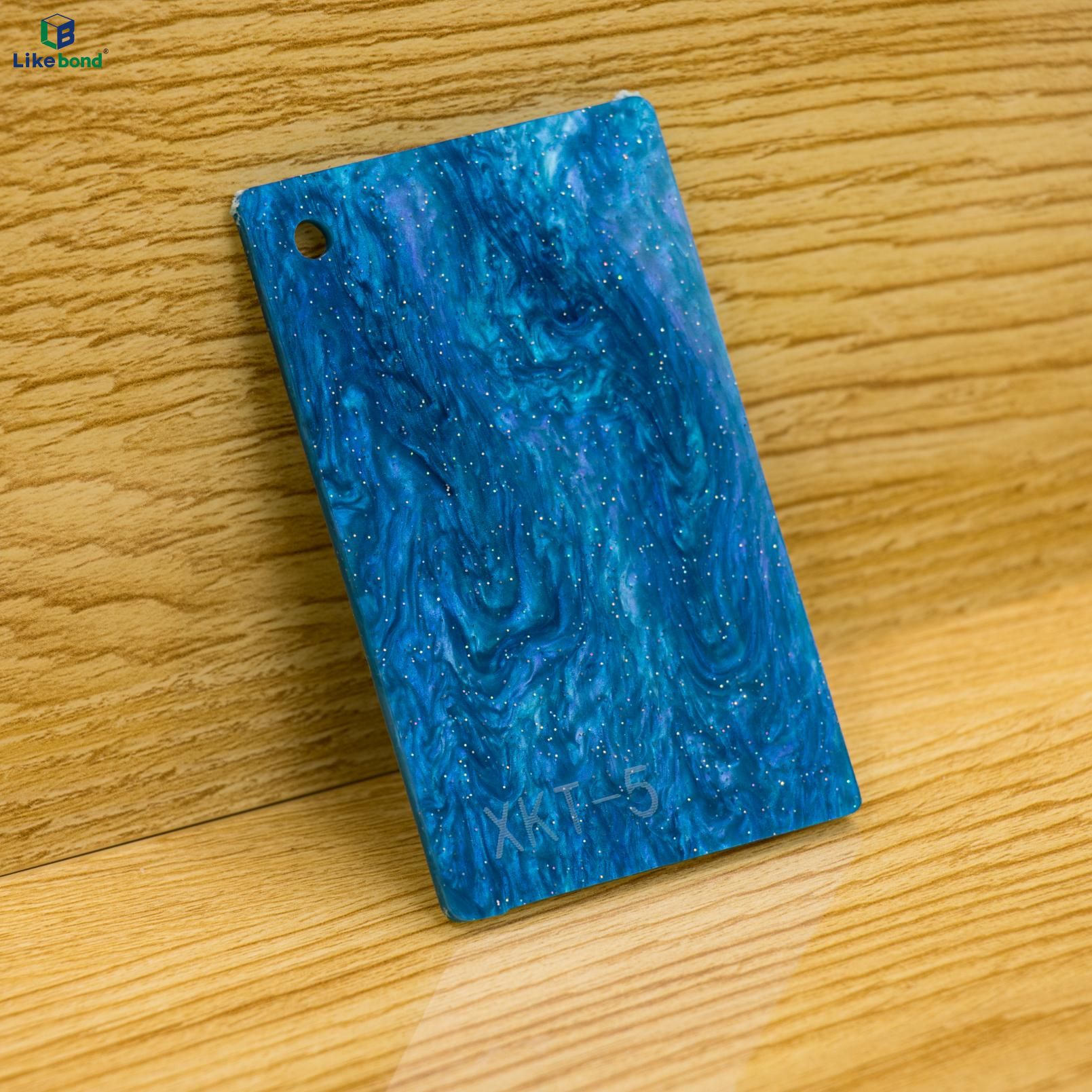 Acrylic Starry Pearlescent Wave Art Panel | Likebond