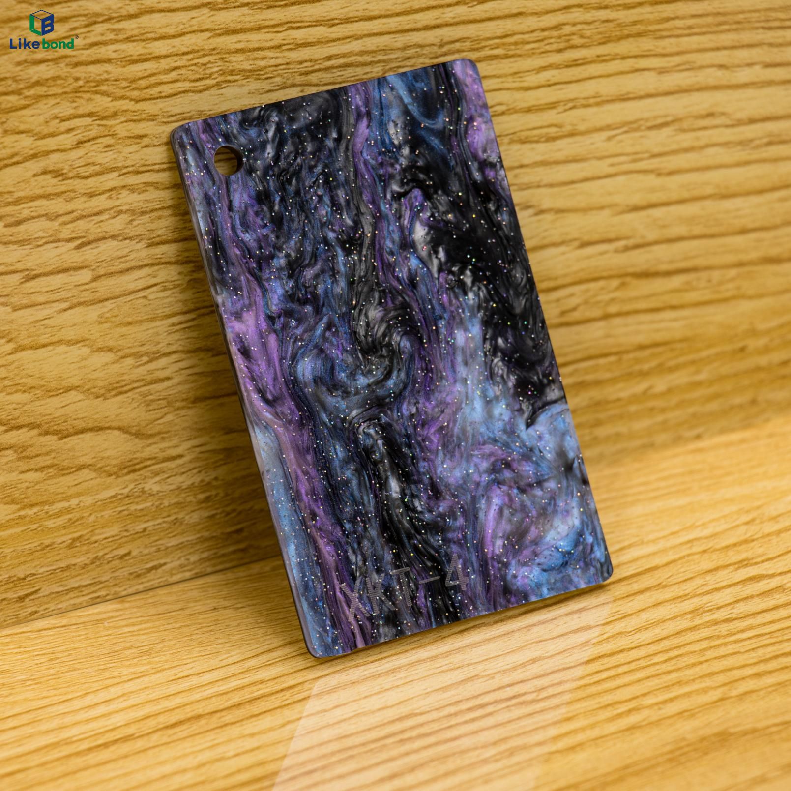 Acrylic Starry Pearlescent Wave Art Panel | Likebond