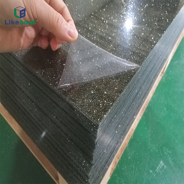 Glitter plexiglass acrylic sheet for architectural applications